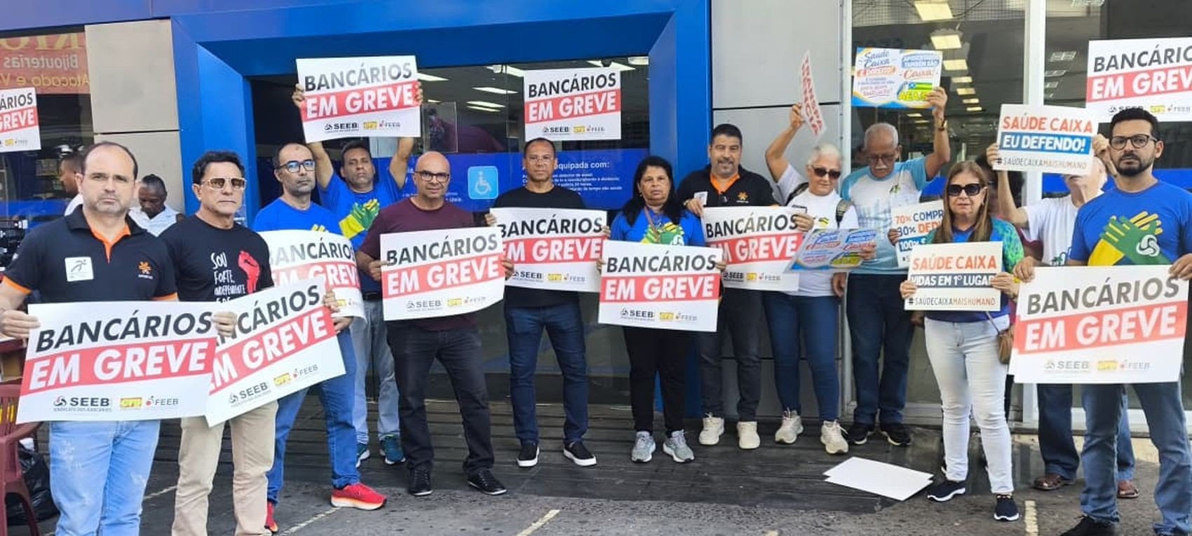 Greve da Caixa: impasse mantém paralisação e serviços - Imagem do artigo